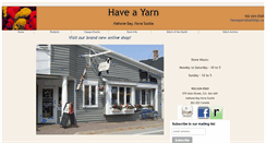 Desktop Screenshot of haveayarn.ca